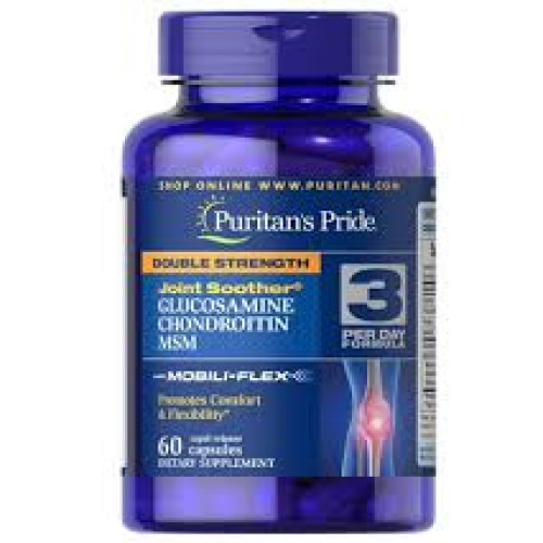 Puritan's Pride Glucosamine Chondroitin MSM 60 capsules